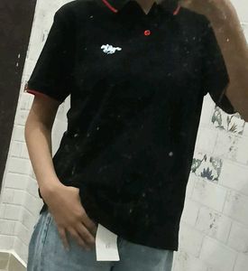 Black Polo T-Shirt