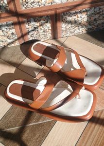 Brown Thong Sandals
