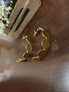 Gold Tone Dangle Earrings