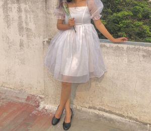 Price Dropped Trendy Women White dress