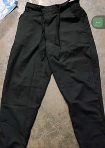 Black Straight Leg Pants