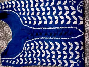 Chicken Kari Kurti Free With Saree