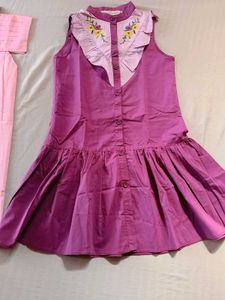 Girls' Korean Style Dress combo