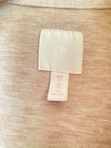 H&amp;M Beige Shirt Jacket