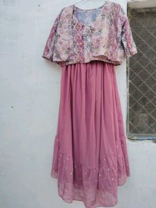 Dusty Rose Two-Piece Set