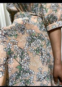 Beautiful Mini Dress With Unique Prints