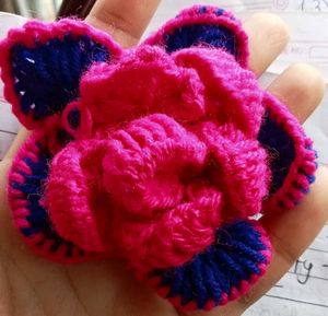 Lowest Price🚨Totally new Crochet Flower Hair Clip