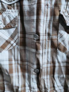 Men&#39;s Western Shirt With Snap Button