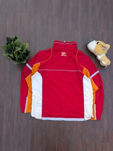 Red &amp; Orange Windbreaker Jacket