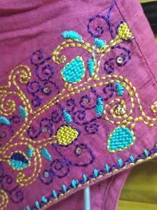 Pink Melange Kurti - Size 36