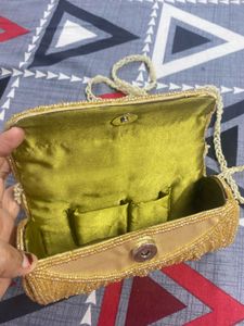 Beautiful Embroidery Clutch 🧡