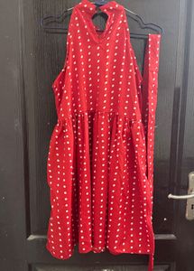 Red Polka Dot Dress
