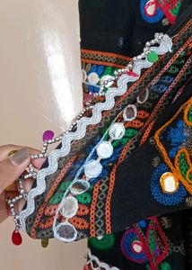 Gujarati Navratri Gamthi(Village) Choli