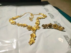 Brass Jewel Set (Gold) 2 sat super kit