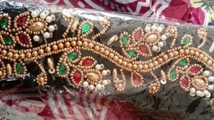 Maggam Work Bride Hair Extension