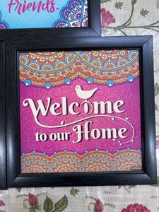 Set of 3 Framed Wall Decor