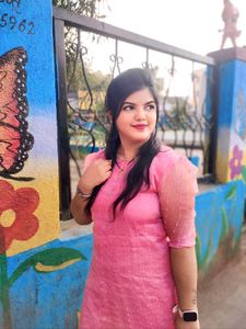 Organza Pink Kurti