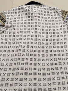 Patterned Long Sleeve T-Shirt