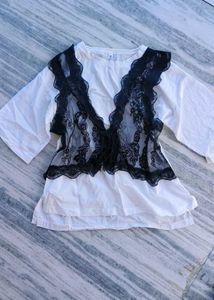 Lace Detail Top