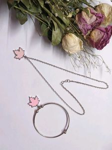 New Maple Leaf Charm Chain Bracelet Combo
