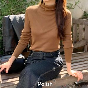 New With Tag Korean Turtleneck Long Sleeve Top
