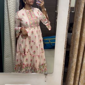 Floral Print Kurta