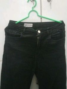 Flared Black Jeans
