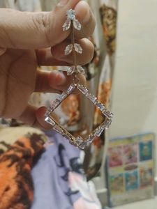 Elegant Diamond Drop Earrings