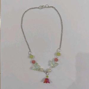 Flower Bead Necklace