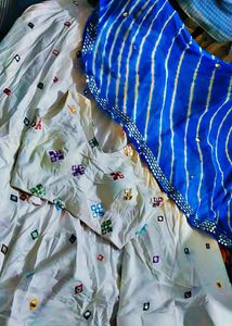Beautiful White Lahenga Choli