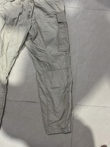 Khaki Cargo Joggers