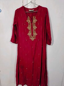 Elegant Maroon Kurta