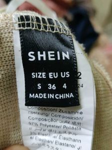 SHEIN Beige Tube Top