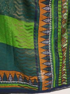 Green Colour Saree