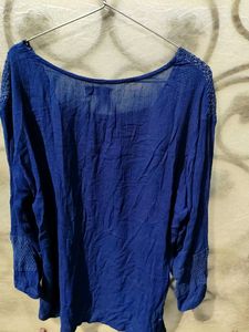 Square Neck  With Lace Top