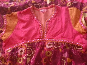 BIBA - girls kurti and dupatta set