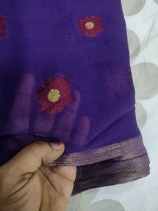 Pure Georgette Saree