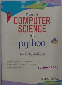 CLASS 11 COMPUTER SCIENCE BOOK