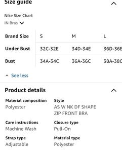Nike Sport Dry Fit Bra
