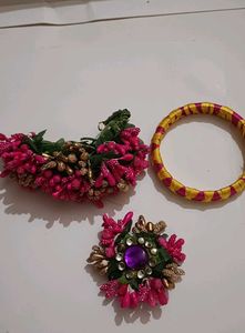 Floral Jewelry Set