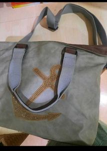 NundF Anchor Canvas Tote Bag
