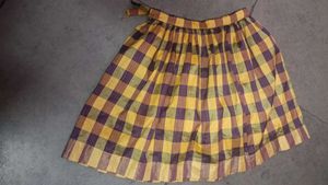 Vintage Plaid Skirt
