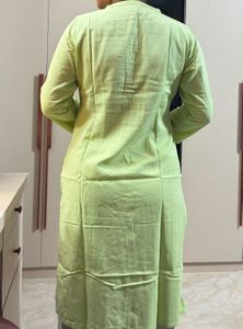 Lime Green Kurta