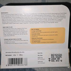 Chemist At Play's Natural Lip Balm-unisex