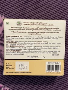 Mamaearth Glow Vitamin C Powder