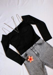 Women Sweetheart Neck Top