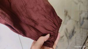 Zara Brown Top
