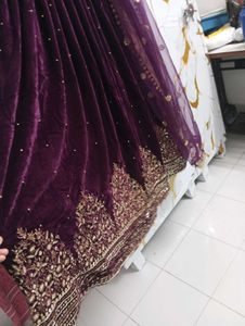 New Valvet Gown For Sale