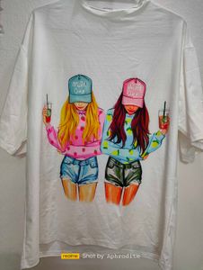 Both side Print T Shirt