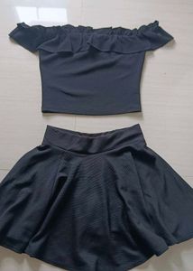 Black Two-Piece Set